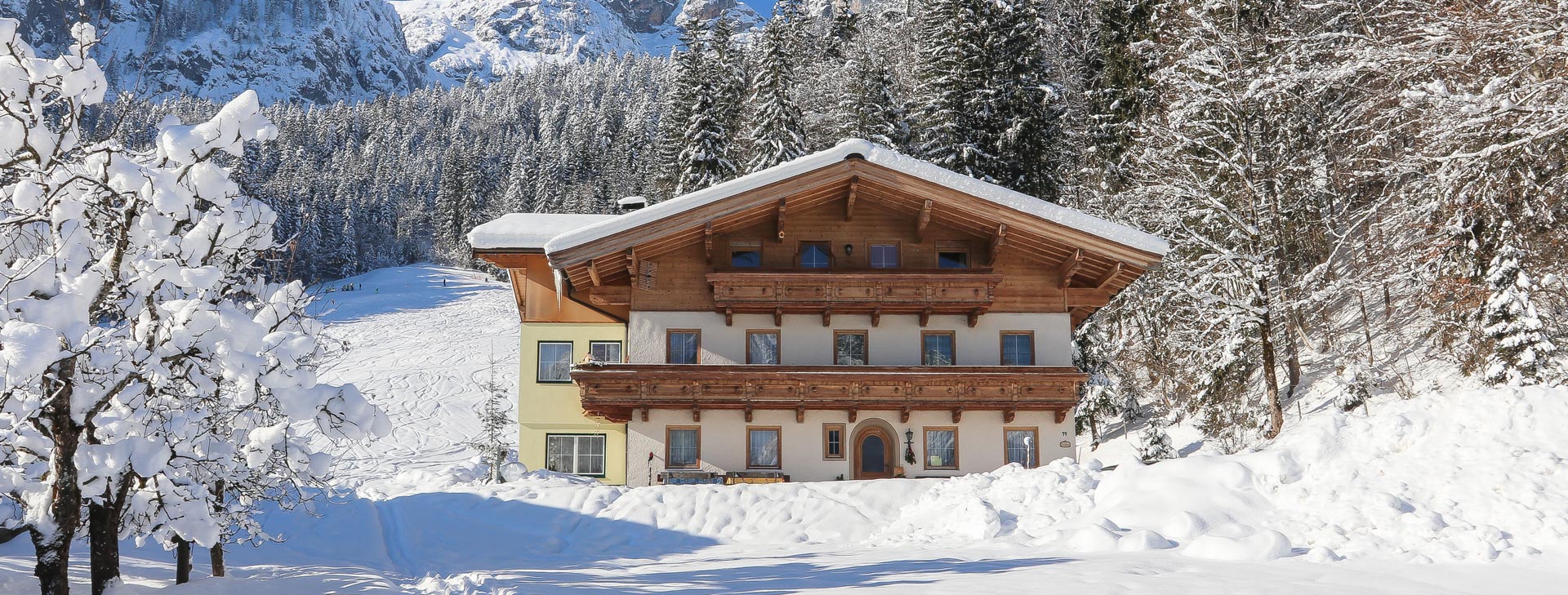 Bauernhof Salzburg Winter Ferienwohnung 2